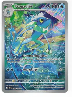 Pokemon TCG: Frogadier (Illustration Rare) - 89/86 - ME: Chaos Rising - NM - Image 1
