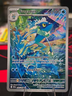 Pokemon TCG: Frogadier (Illustration Rare) - 89/86 - ME: Chaos Rising - NM - Image 3