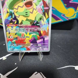 Pokemon TCG Ludicolo 95 IR Phantasmal Flames Illustration Rare NM - Image 4