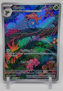 Pokemon Gloom 198/197 SV03: Obsidian Flames Holo NM - Image 1