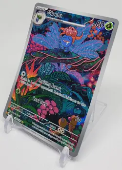 Pokemon Gloom 198/197 SV03: Obsidian Flames Holo NM - Image 3