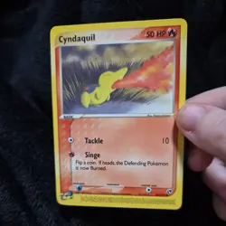 Cyndaquil - 59/100 - EX Sandstorm - Pokemon 2003 Vintage - NEAR MINT - Image 1