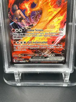 2025 POKEMON DRI EN-DESTINED RIVALS #229 TEAM ROCKET'S MOLTRES EX PSA 10 - Image 3