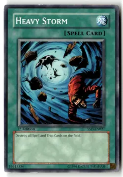 Heavy Storm YSD-EN027 Common / Short Print Starter Deck 2006 Yu-Gi-Oh MP - Image 1