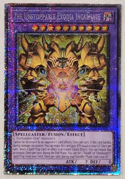 Yu-Gi-Oh [x1] The Unstoppable Exodia Incarnate [x1] MP25-EN008 Starlight M/NM - Image 1