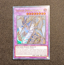 Konami Yu-Gi-Oh! Thunder Dragon Colossus RA03-EN036 1st Ed Secret Foil - Image 1