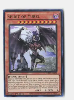 Yugioh #MP25-EN151 Spirit of Yubel - Image 1