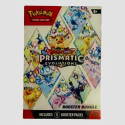 Pokemon SV Prismatic Evolutions Booster Bundle New Sealed Box FREE PRIORITY SHIP - Image 1