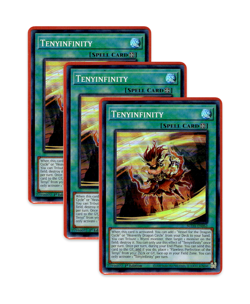 Yugioh! Tenyinfinity SUDA-EN062 (SR) 1st Ed 3x "Tenyi Support" - Image 1