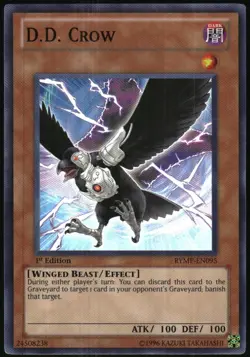 Yu-Gi-Oh! - Ra Yellow Mega-Pack D.D. Crow 2012 RYMP-EN095 1st Edition - Image 1