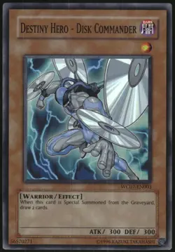 Yu-Gi-Oh! - World Championship 2007 Destiny Hero - Disk Commander 2007 WC07-EN00 - Image 1