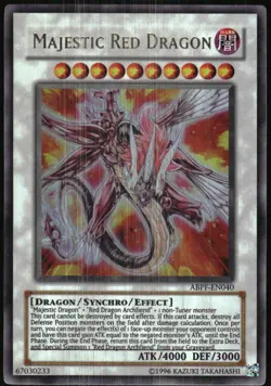 Yu-Gi-Oh! - Absolute Powerforce Majestic Red Dragon 2010 ABPF-EN040 Unlimited - Image 1
