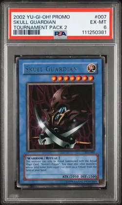 Yu-Gi-Oh! - Tournament Pack 2 Skull Guardian 2022 TP2-007 Promo PSA 6 - Image 1