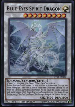 Yu-Gi-Oh! - 2016 Mega-Tins Blue-Eyes Spirit Dragon 2016 CT13-EN009 Limited - Image 1