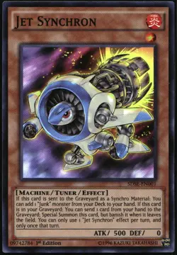 Yu-Gi-Oh! - Synchron Extreme Structure Deck Jet Synchron 2015 SDSE-EN001 1st Ed. - Image 1