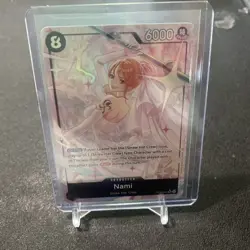 ONE PIECE NAMI OP-5-086 ADVENTURE ON KAMI’S ISLAND HOLO RARE ALTERNATE ART NM - Image 1