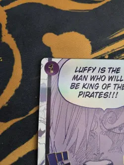 One Piece OP12-079 3rd Anniversary, Sanji Manga Event Luffy Is The Man... NM/M - Image 5