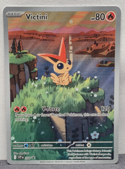 Victini SVP EN 208 NM Black Star Promo Pokemon TCG Scarlet & Violet Holo Foil - Image 1