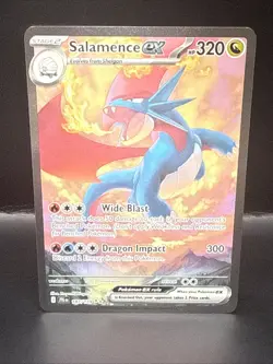 Pokemon Salamence ex 187/159 Sv09: Journey Together Holo - Image 2