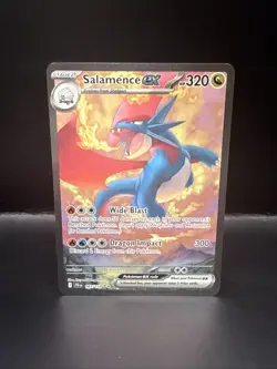 Pokemon Salamence ex 187/159 Sv09: Journey Together Holo - Image 3