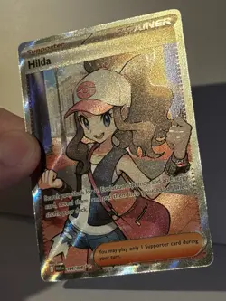 Hilda 164/086 Full Art White Flare Pokemon PACK FRESH Near Mint NM Fast Shipping - Image 5