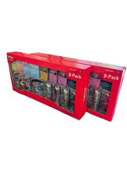 2x Pokemon TCG Prismatic Evolutions Costco 8 Mini-Tin Bundle - Image 2