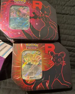 TCG Pokemon Destined Rivals Lot - Booster Bundle + Nidoking Persian Tin - New - Image 4