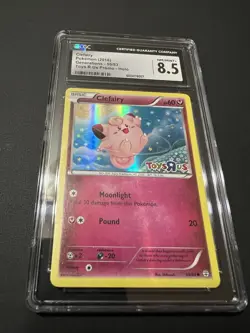 Clefairy Pokemon 2016 Generations 50/83 Holo Toys R Us Promo CGC - 8.5 NM/MINT+ - Image 1