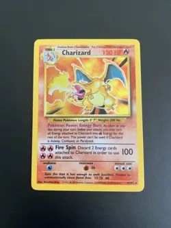 Charizard 4/102 Pokemon TCG Base Set Holo - Image 1