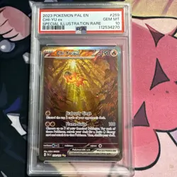 Chi-Yu EX 259/193 Special Illustration Rare SIR Paldea Evolved Pokemon PSA 10 - Image 1
