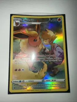 Pokemon Flareon TG01/TG30 & Vaporeon TG02/TG30 Brilliant Stars Set NM - Image 1