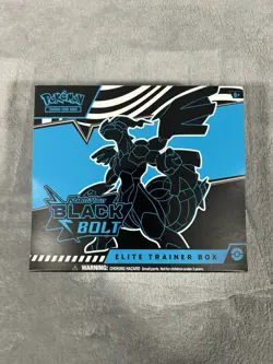 Pokemon TCG: Black Bolt Elite Trainer Box ETB New/Sealed ✅ Free Shipping - Image 1