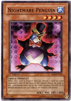 1x (P) Nightmare Penguin - RDS-EN010 - Common - 1st Edition YuGiOh - Image 1