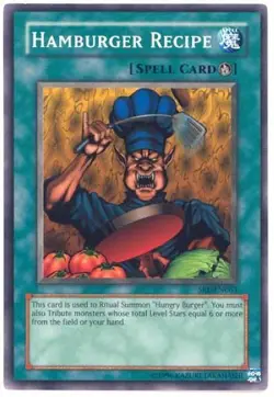 1x (LP) Hamburger Recipe - SRL-063 - Common - Unlimited Edition YuGiOh - Image 1