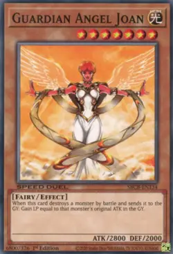 1x (NM) Guardian Angel Joan - SBCB-EN134 - Common - 1st Edition YuGiOh - Image 1
