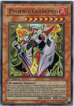 1x (HP) Phoenix Gearfried - SDWS-EN001 - Ultra Rare - 1st Edition YuGiOh - Image 1