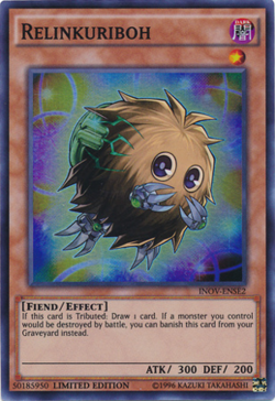 1x (EX) Relinkuriboh - INOV-ENSE2 - Super Rare - Limited Edition YuGiOh - Image 1