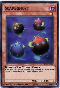 1x (NM) Scapeghost - SHVI-ENSE4 - Super Rare - Limited Edition YuGiOh - Image 1