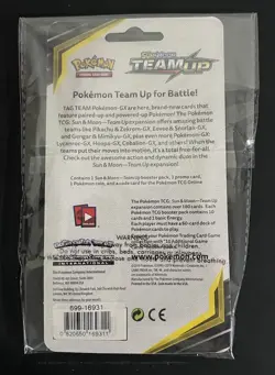 Pokemon TCG Sun & Moon Team Up Booster Pack 10 Cards + Pikachu Promo Coin 2019 - Image 2