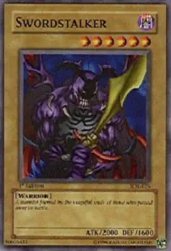 1x (HP) Swordstalker - SDK-025 - Common - Unlimited Edition YuGiOh - Image 1