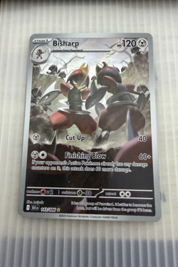 Pokemon TCG Bisharp Card 143/086 Black Bolt English Mint Condition - Image 1