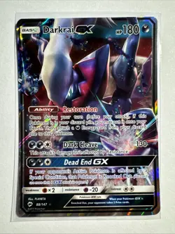 Pokemon Darkrai GX Holo Promo Card Burning Shadows Series 88a/147 NM - Image 1