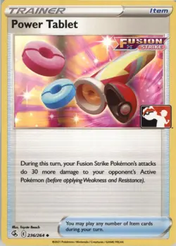 Power Tablet Uncommon Prize Pack Series Cards 236/264 NM Holo - Image 1