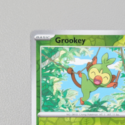 Pokemon TCG Card - Grookey 14/167 Reverse Holo | Twilight Masquerade (2024) TWM - Image 3
