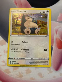Snorlax 141/192 Holo Promo Miscellaneous Cards & Products Pokemon Holo Near Mint - Image 1