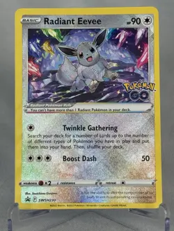 Radiant Eevee SWSH230 SWSH: Sword & Shield Promo Cards Holo - Image 1