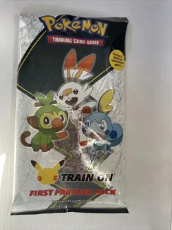 Pokemon TCG Trading Card Game Galar First Partner Pack 25th Anniversary - Image 1