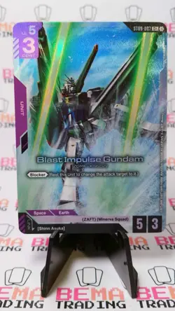 Blast Impulse Gundam Alternate Art Foil - ST09-007 NM - Gundam TCG Card Game - Image 1