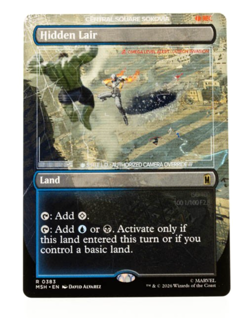 Hidden Lair Marvel Super Heroes 0383 Rare MTG Borderless NM - Image 1
