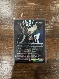 Storm, Windrider (Borderless) Marvel Super Heroes Foil - Image 1